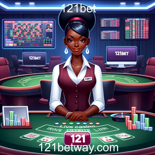 A Experiência Imersiva do Cassino Ao Vivo no 121bet